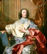 Hyacinthe Rigaud Portrait of Charles de Saint-Albin, Archbishop of Cambrai oil on canvas